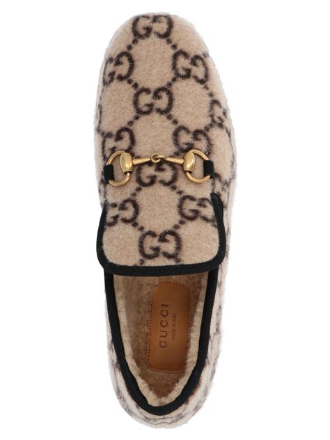 gucci wool loafers dames